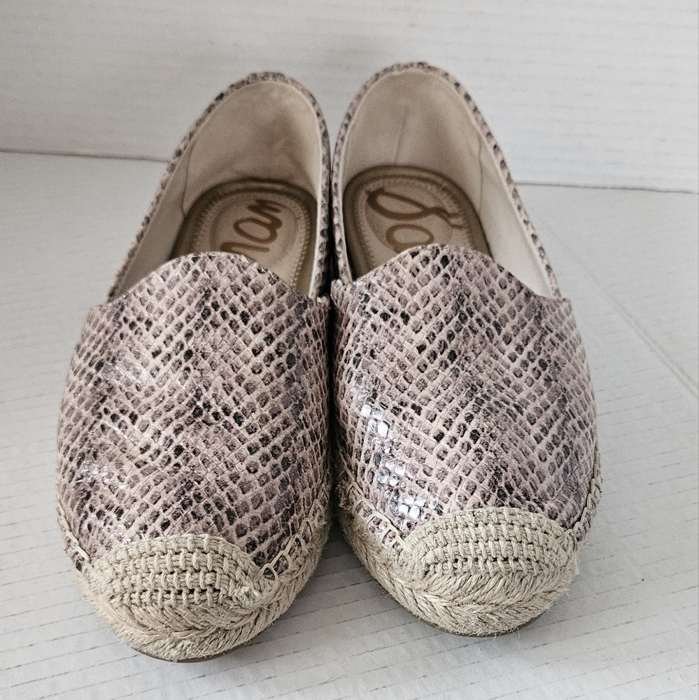 Sam Edelman snake skin pattern espadrilles size 6.5‎ - Picture 8 of 8